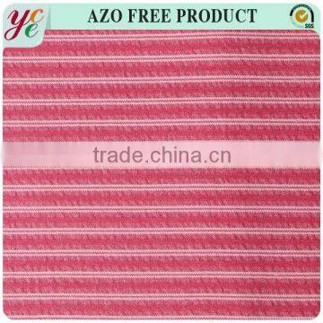 polyester elastic striped jacquard woven fabric