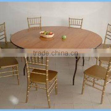 Catering Round Wooden Dining Table And Chairs Design