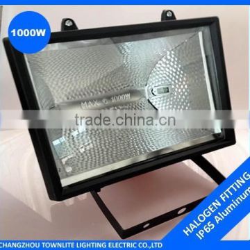 China Manufacturer outdoor r7s 1000w Halogen floodlight fitting