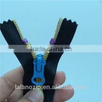 Fashion Airtight Zipper for Bags Open End Metal Stopper With Europe Reach Cetificated photo-4