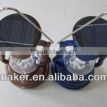 7led solar dynamo lantern