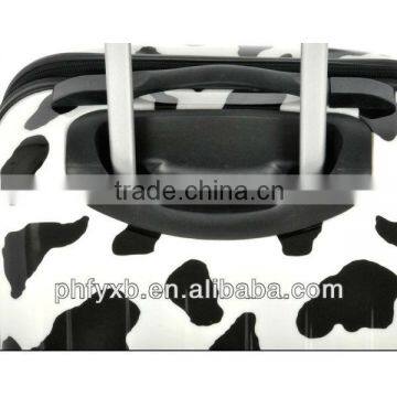 2015 China White & Black Color Like Cow Markings Luggage Fashionable Hardcase Luggage Trolley/Eminent Luggage Cart photo-3