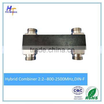 800-2500MHz rf Microwave Hybrid Combiner 2 in 1 Out 3dB Hybrid Coupler photo-4