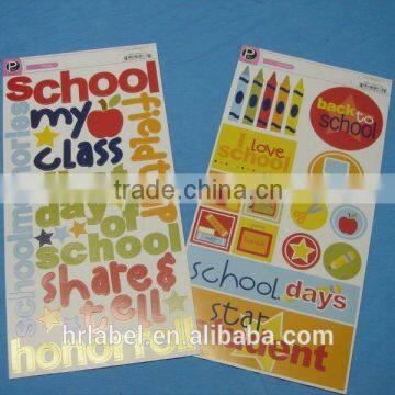 funny decoration paper sticker