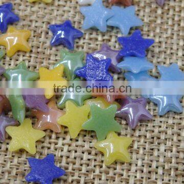 hot selling in Africa market five star shape porcelain material loose beads