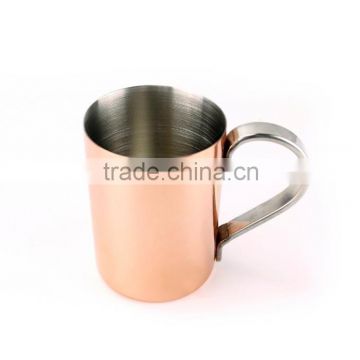 copper coated stainless steel mule mugs