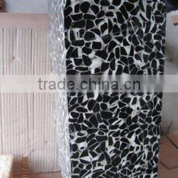 Natural River Stone Pebble Resin Stone for Decorative Column Designs