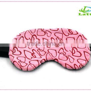 Hot Custom sleeppin Eye Mask with pink dot