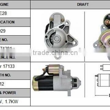 MAZADA929 starter OEM: M1T74381