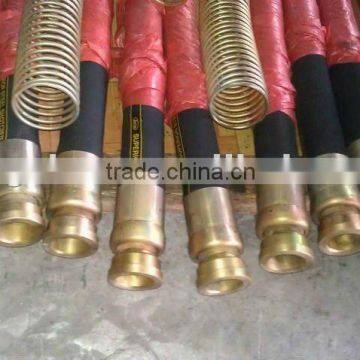Concrete rubber tube