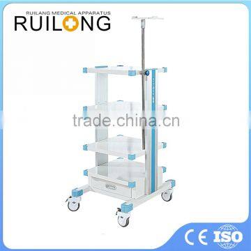 Hospital Device Medical Instrument Cart Trolley With Drawers