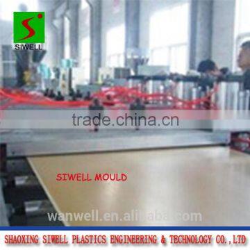 Plastic PVC foam wide hollow wall panel board mould/die tool