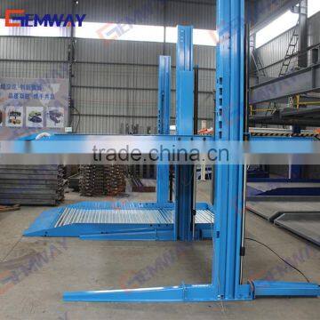 2700kg Home Double Parking 2 Post Car Lift