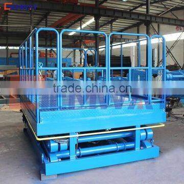 Widely used hot-sale easy installation scissor hydraulic platform lift