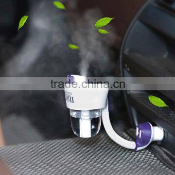 New arrival 2nd mini car air freshener perfume humidifier aroma essential oil diffuser