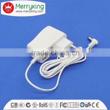 packed in PE bag universal ac dc adapter desktop type 24w 36w 48w with UL CE RoHS