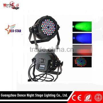 54pcs 3W Stained Surface Lamp Waterproof Par Light