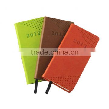 High quality pu notebook/dairy notebook