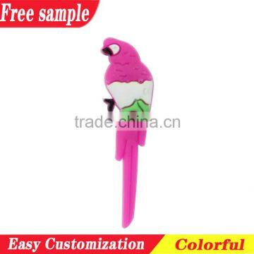 Little parrot design soft clogs charm