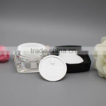 15ml Square Shaped Double Wall Cosmetic Plastic Jar photo-3