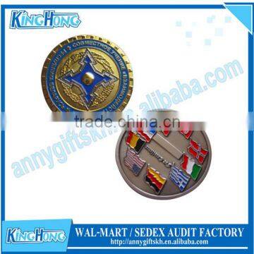 China factory price challenge silver coin