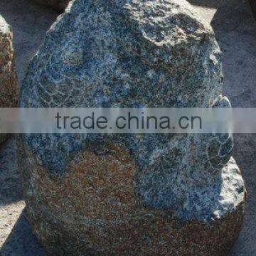 Boulder Turtle Carving, garden stone ornaments