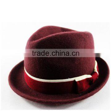 customize fedora felt hillbilly hat wholesale hats for men