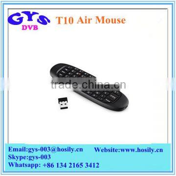 Dual Sides Wireless Keyboard 2.4GHz Air Mouse T10 Rechargeable C120 Air Mouse For PC and Android Box