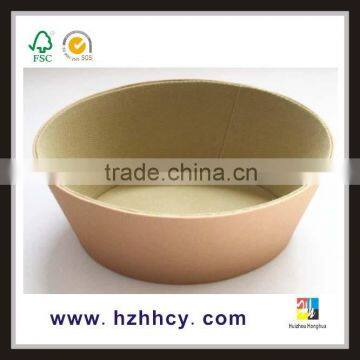 new design personalized oval shape sweet paper box
