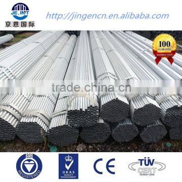 galvanized ERW steel pipe threaded