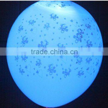 Factory sell one time use led light ballon with cheap price