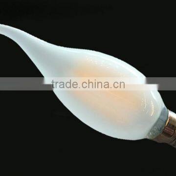 Dimmable C35 glass 4W/6W Edison Candle Light E14 Frosted LED Filament Bulbs