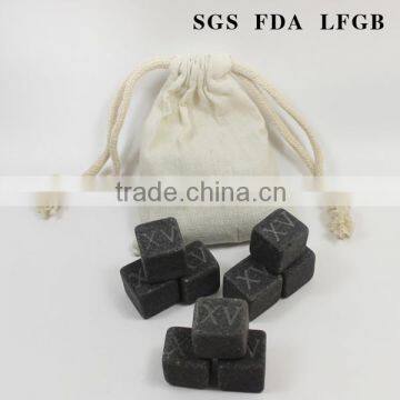 Reusable Black Whiskey Rock Stone, Whiskey Stone photo-4