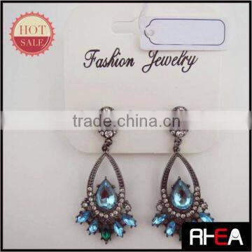 2014 Wholesale Shourouk Colorful Crystal Chandelier Earrings