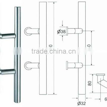 Dia30 Stainless Steel Brass Insert Tubing Door handle