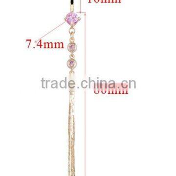 Women Sex Tassel Zircon Bell Ring Navel Ring Sell photo-2