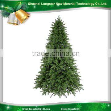 Artificial Flocked Huge Artificial Tree Iron stand Usb Christmas Tree