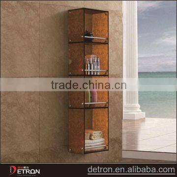 Bathroom rack Italy design glass tower shelf