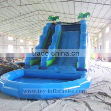 Hot sale cheap water slide bounce house