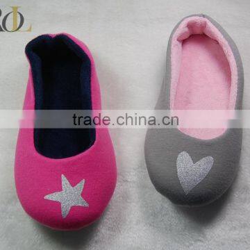 2016 wholesale star printed & heart printed jersey home ballerina