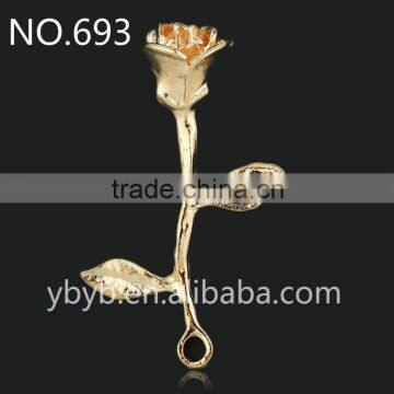 golden rose DIY jewelry accessories hair accessories DIY handmade-693