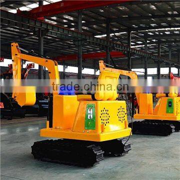 2015 Hottest Kids Playground Game Mini Electric Excavator for Sale photo-2