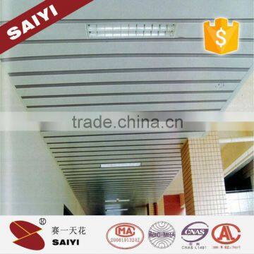 Alumium suspended strip artistic ceiling