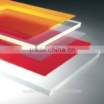 Customize acrylic fluorescent sheet plexiglass sheet