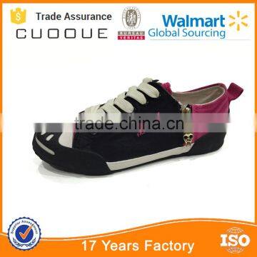 2016 China Ladies Wholesale Canvas Shoe photo-3