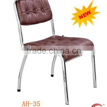 2013year New Style Design Coffee Leather Metal Meeting Chairs Hotel Dining Chairs