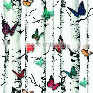 2016 Beautiful Butterfly Design Wallpaper for Home Decoration of Korea Style photo-3
