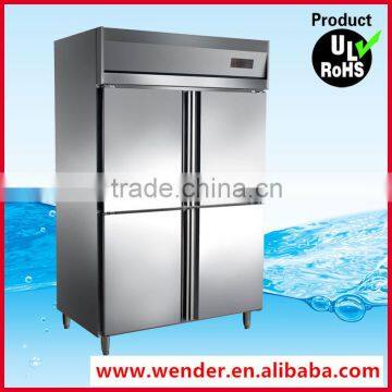 1000L new style used single doors stainless steel reach in freezer