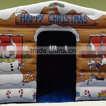 Inflatable wooden air jumping house,kids funny inflatable air jumper,inflatable bouncer castle