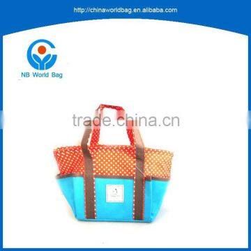 LGY Quick Delivery Time New Printing Design Insulated Cooler Beauty Lunch Bag photo-2